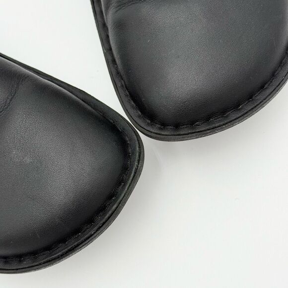 Alegria Classic Black Leather Slip-On Rocker Sole Clogs - Unisex EU 41 / Women’s - Picture 9 of 16